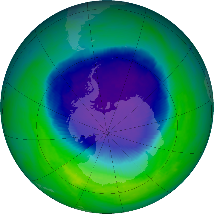 Ozone Map 1993-11-04